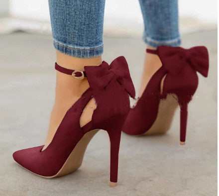 Bow Stiletto Heels