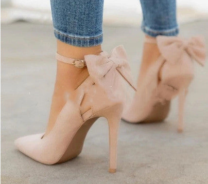 Bow Stiletto Heels