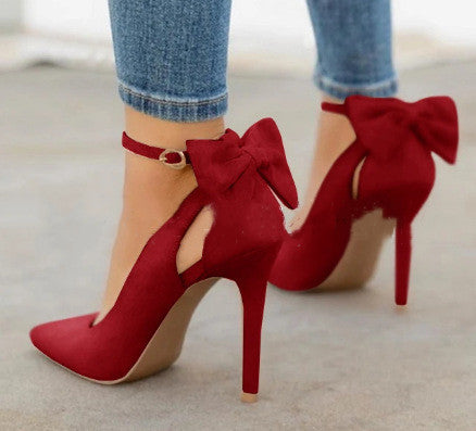 Bow Stiletto Heels