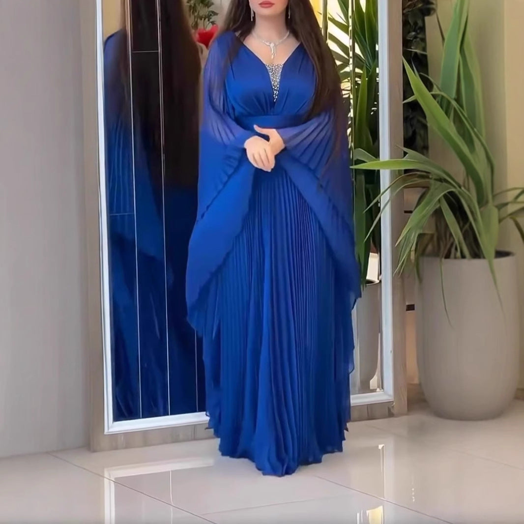 Women’s Long Elegant Tulle Dress – Slim Fit Evening & Party Gown