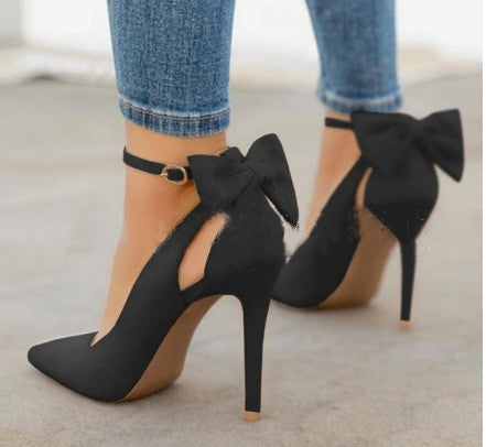 Bow Stiletto Heels
