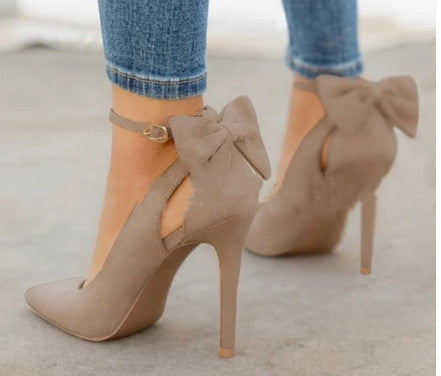 Bow Stiletto Heels