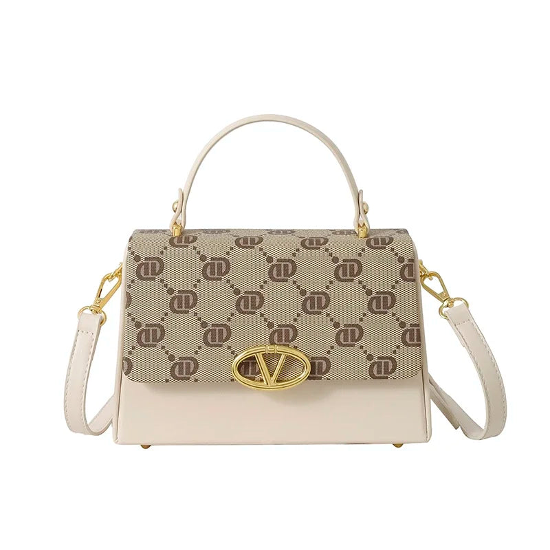 Luxury Leather Handbag for Women – Classic Designer-Inspired Silhouette