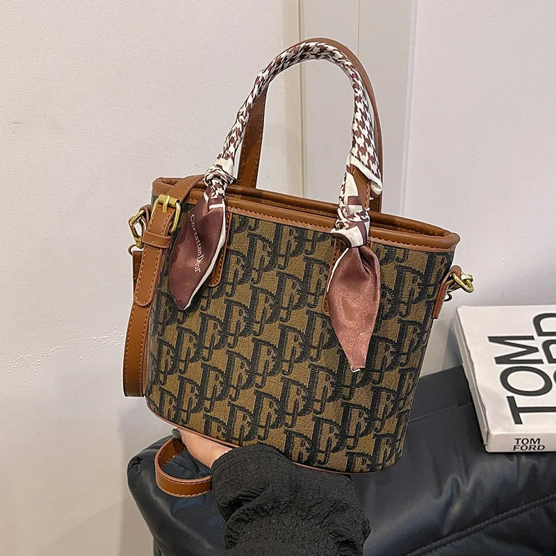 Women’s Luxury Leather Handbag – Elegant Designer-Inspired Style