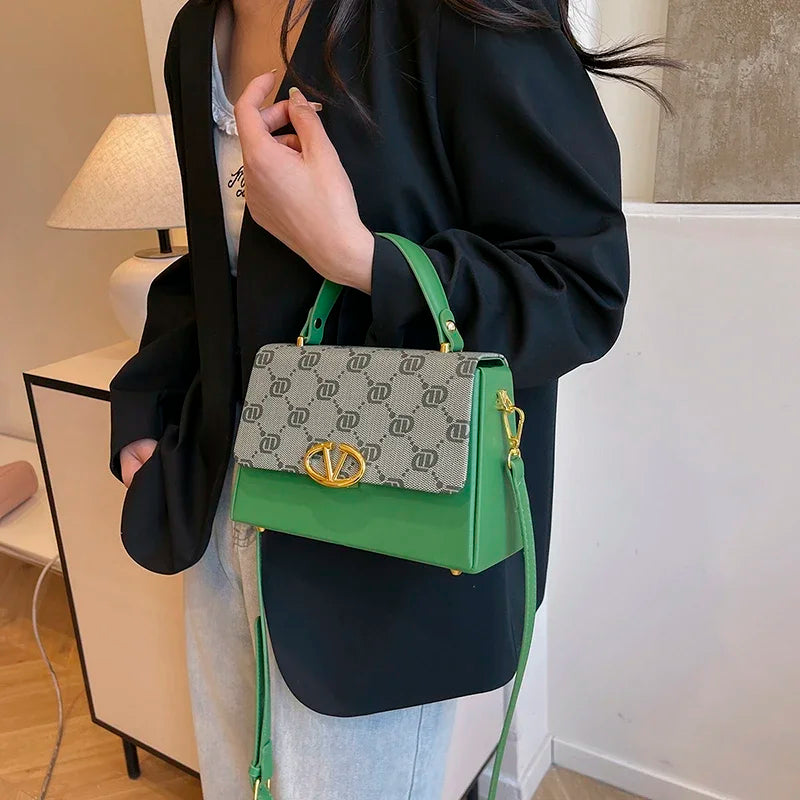 Luxury Leather Handbag for Women – Classic Designer-Inspired Silhouette