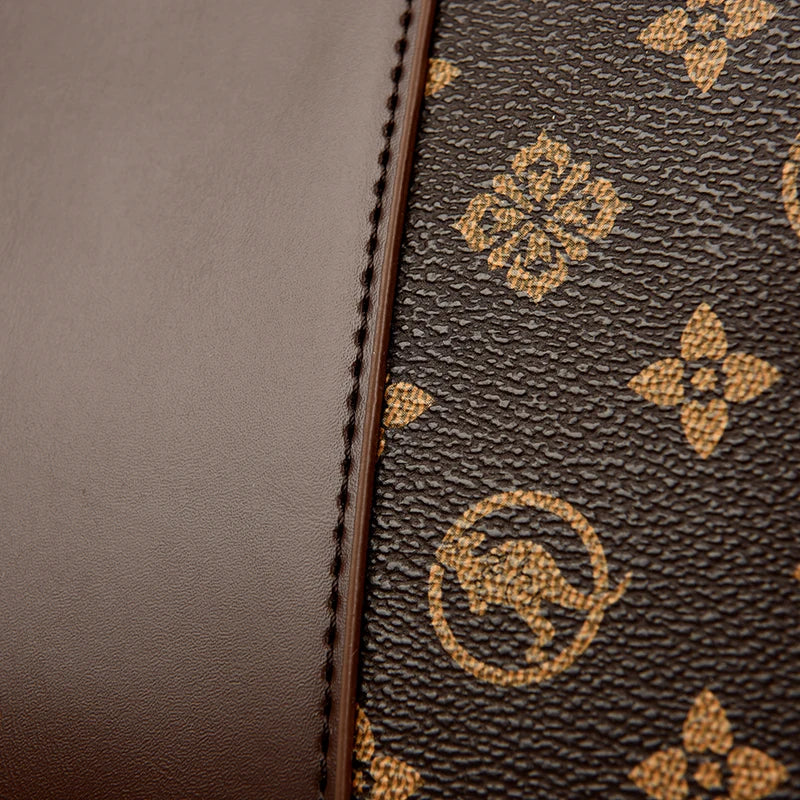 Luxury Large-Capacity Leather Handbag