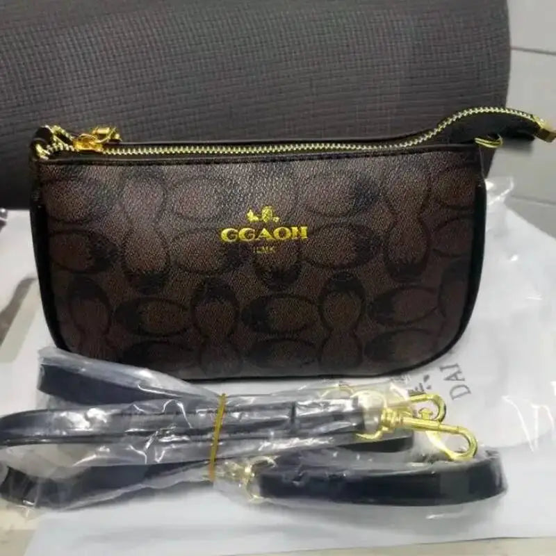 Elegant PU Leather Underarm Shoulder Bag