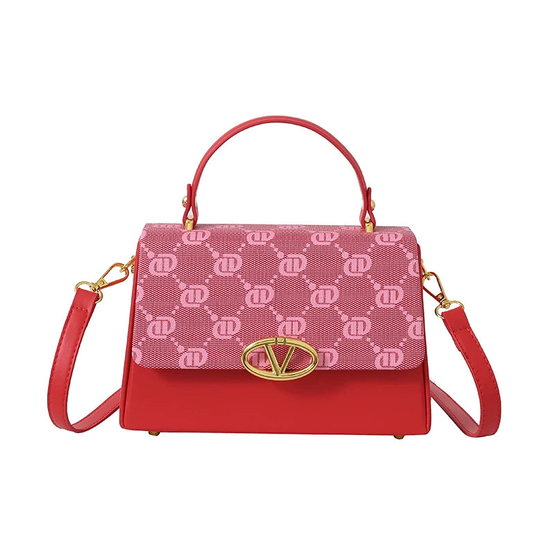 Luxury Leather Handbag for Women – Classic Designer-Inspired Silhouette