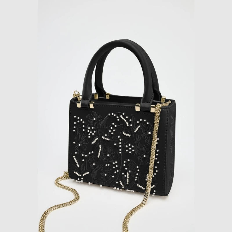 Pearl Mini Duffel Handbag