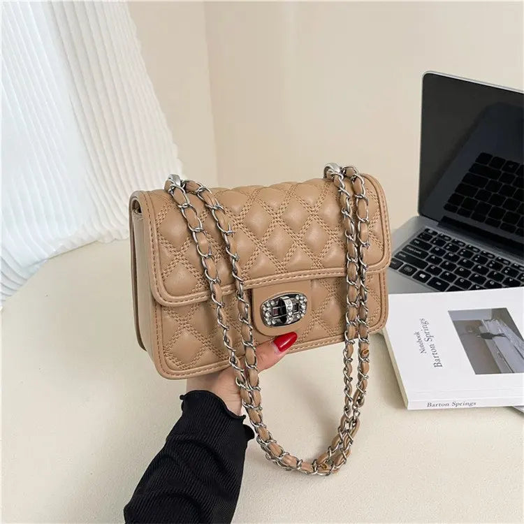 Women’s Premium Leather Handbag – Trendy Casual Paris Style