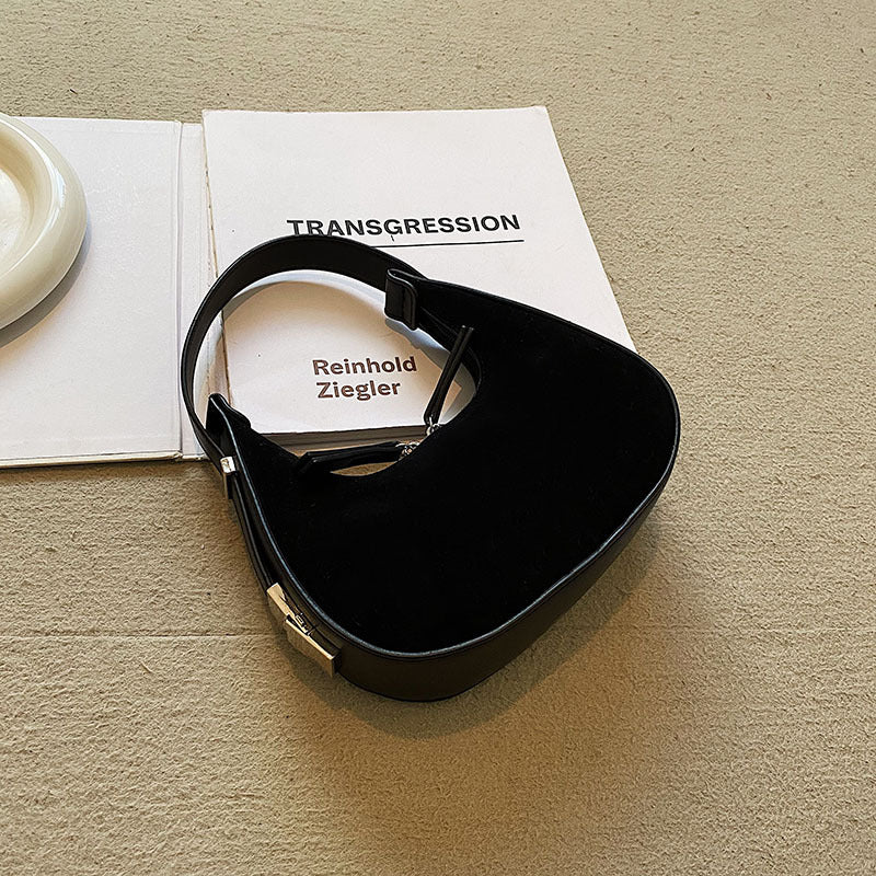 High-Grade Matte French Design Handbag – Women’s Luxury Minority Style